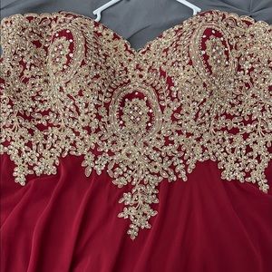 Formal plus size prom dress size 3xl